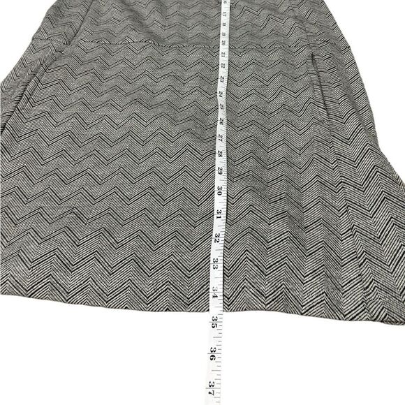 Free People Gray Zigzag Mini Dress - Picture 4 of 6
